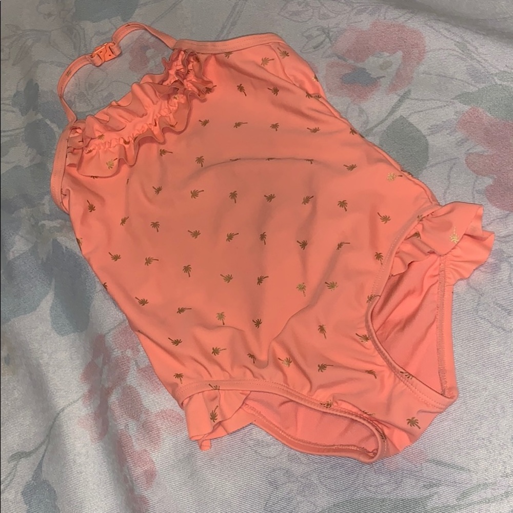 Girls flamingo swimsuit